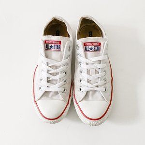 White Converse Chuck Taylor Women's Tennis Shoes